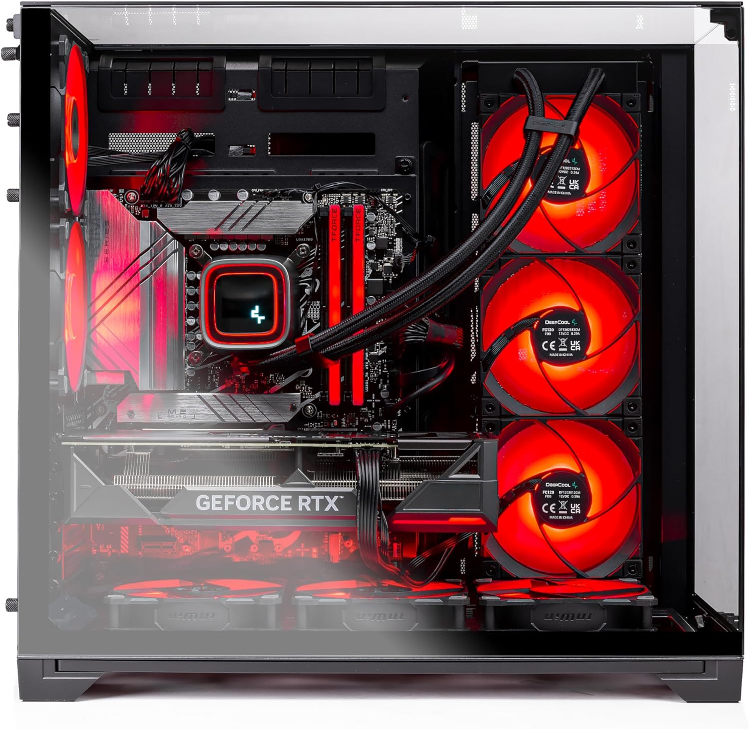 Skytech O11V Gaming PC Desktop, Ryzen 7 7700X, RTX 4070 Ti Super, 32GB DDR5, 1TB SSD Y2363