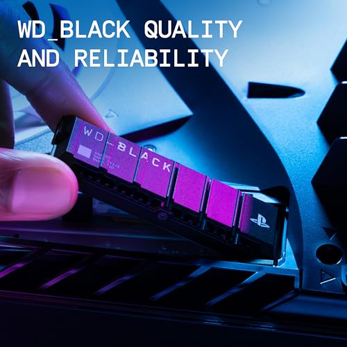 WD_BLACK 8TB SN850P NVMe M.2 SSD for PS5 Consoles with Heatsink I177