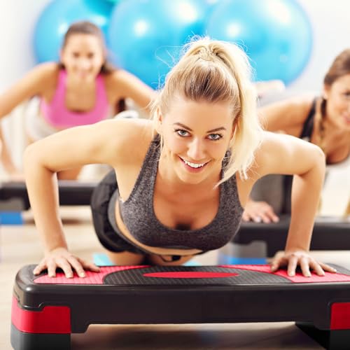 BalanceFrom Aerobic Step Platform Exercise Stepper for Home Gym Cardio & Balance Training B6436