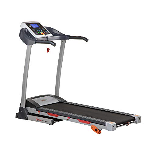 Sunny Health & Fitness Smart WiFi Treadmill, Compact Foldable with Incline E91799