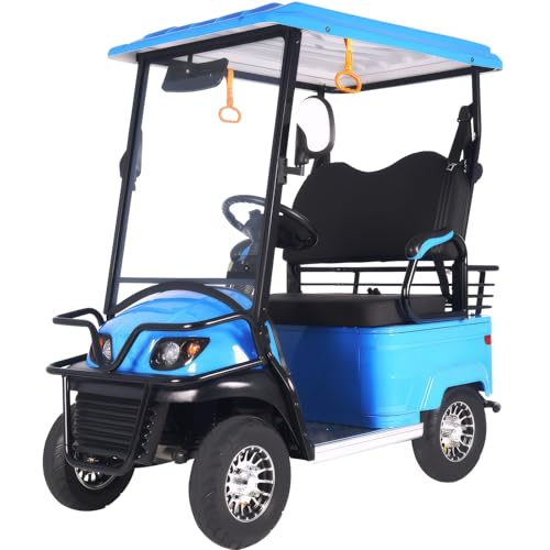 4 Wheel Mobility Scooter for Adults, 30 Miles Range, 15 mph, 2 Passenger Adults Elderly Powered Mobility Scooters with Extra Large Capacity Storage Trunk, with Remote Key(Lead Acid battery-800W-Red)