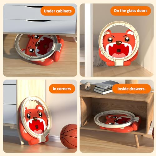 Geyiie Basketball Hoop for Kids, Adjustable Height, Portable Indoor Outdoor E21194