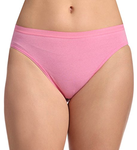 Fruit of the Loom Women's 3 Pack Cotton Hi-Cut Panties J1361