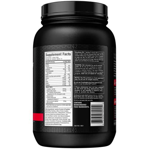 Muscletech Nitro-Tech Ripped Whey Protein Powder, French Vanilla Bean, 4LB V97210