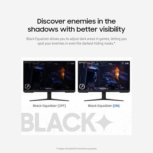 Samsung 27-Inch Odyssey G3 (G30D) FHD Gaming Monitor, 180Hz, 1ms U7359