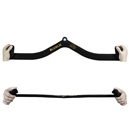 LAT Pull Down Bar for Cable Machine, Tricep Strength Training Handle M7875