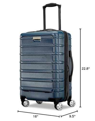 Samsonite Omni 2 Hardside Expandable Luggage 2-Piece Set, Lagoon Blue Q67173