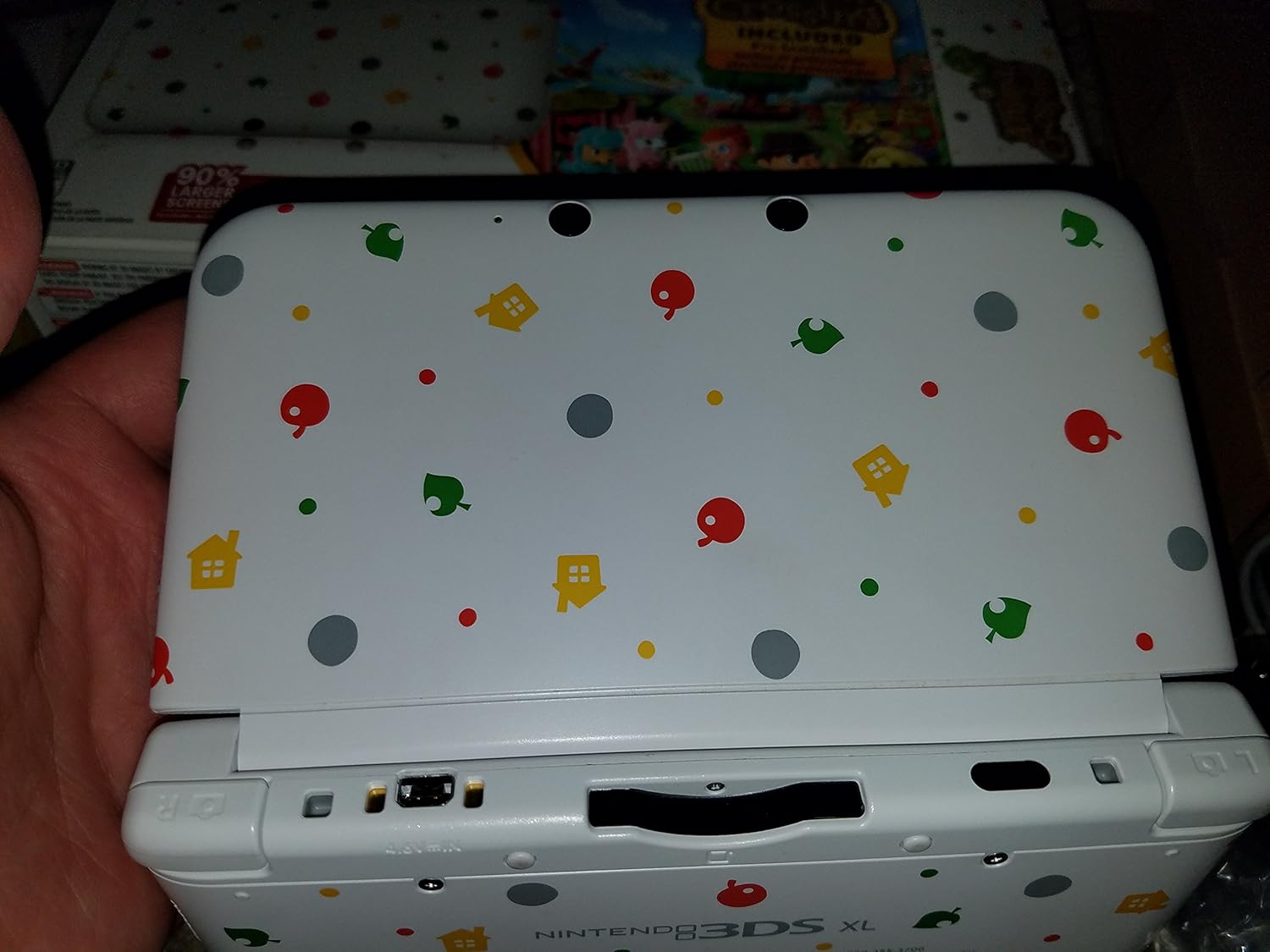 Nintendo 3DS XL Handheld Console with Animal Crossing Pre-Installed H93967