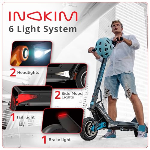 INOKIM OXO Super Electric Scooter for Adults, 40 MPH, 68 Miles Range Z972892