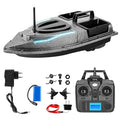 RC Bait Boat, 500M Auto Driving Return, GPS with Dual Motor Fish Finder Correction Night Light Turn Signal, High Speed RC Fishing Bait Boats