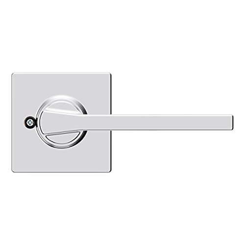 Kwikset Casey Interior Privacy Door Handle with Lock 10 Pack, Matte Black G103018