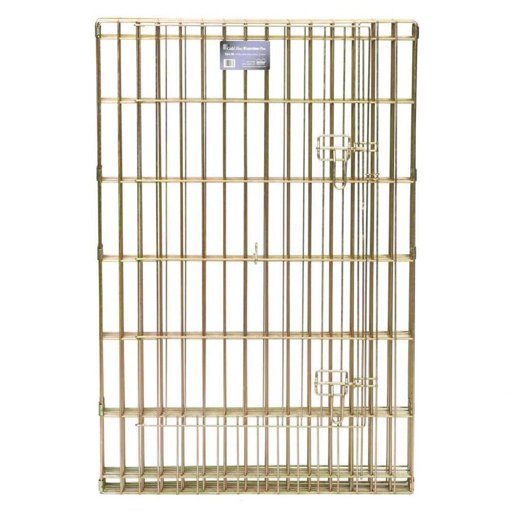 Midwest Gold Zinc Pet Exercise Pen K37890
