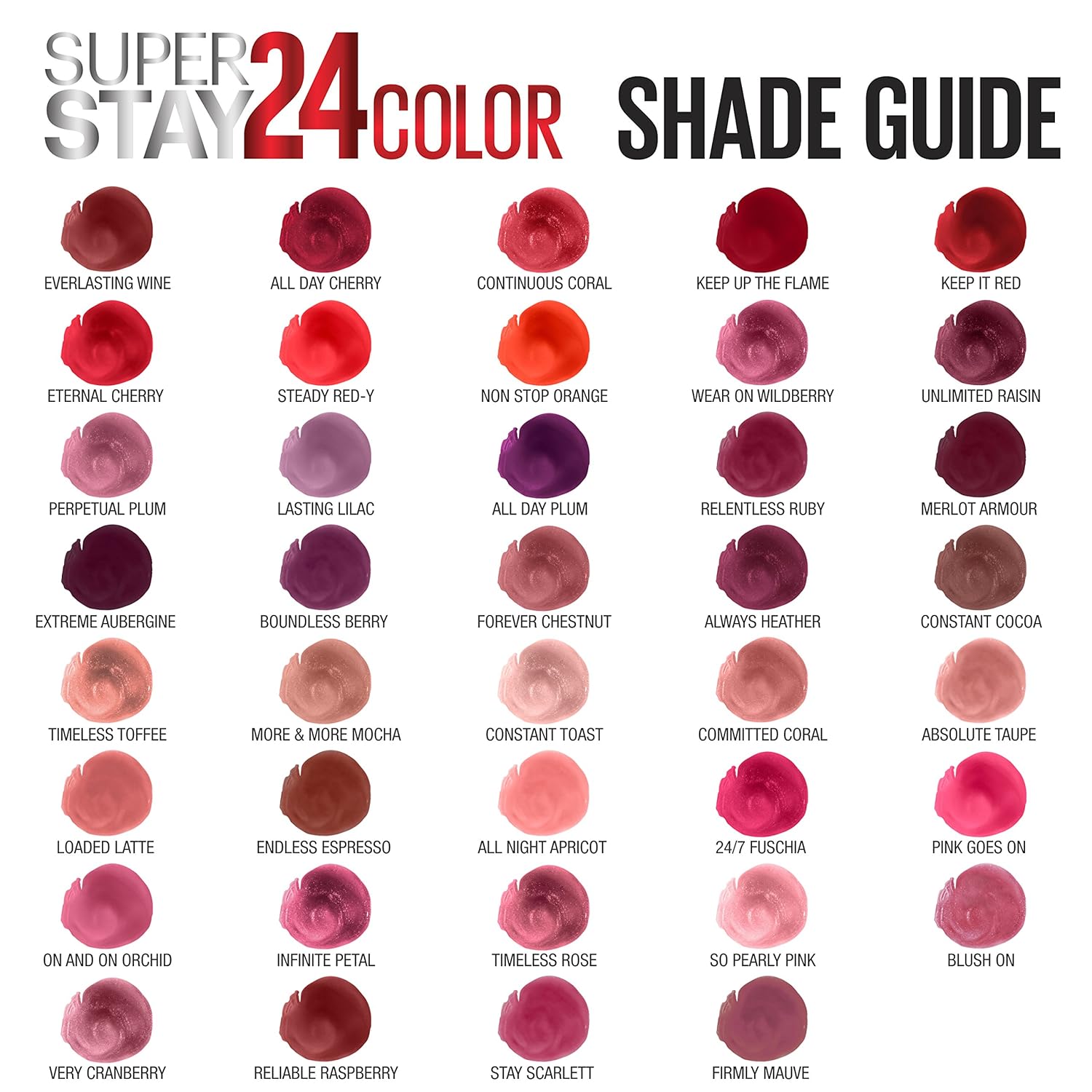 Maybelline Super Stay 24 2-Step Liquid Lipstick, Merlot Armour, 1 oz (Pack of 2) A165299