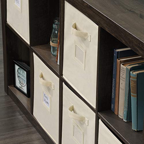 Sauder Stow-away 8-Cube Storage Organizer, Smoked Oak I47918