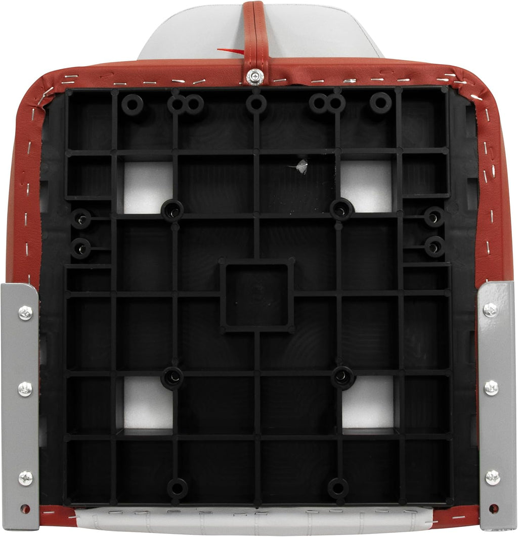 Wise 8WD640PLS-661 Lund Style High Back Boat Seat, Grey/Red Y4331