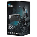Cardo PACKTALK Edge Motorcycle Bluetooth Headset Intercom - Single Pack, Black T745612