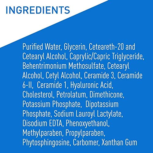CeraVe Moisturizing Cream with Pump 16 oz for Dry Skin I2507