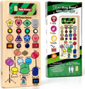 1 2 3 Year Old Boys & Girls Birthday Gifts USB Busy Board Montessori Toys with LED Shape Switch and Drum Set, Sensory/Autism/Fidget/Learning/Educational/Activity Toys for Home, Travel, Car Quiet Games