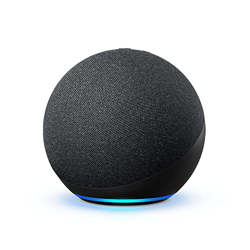 Amazon Echo (newest model) Alexa speaker with premium sound, Charcoal K5672