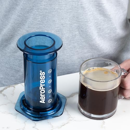 AeroPress Original Coffee Press – 3-in-1 Portable Coffee Maker for Travel C406