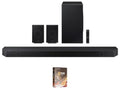SAMSUNG HW-Q990D 11.1.4ch Soundbar with True Dolby Atmos Sound and 4 Year Amber Protection Plan (2024)