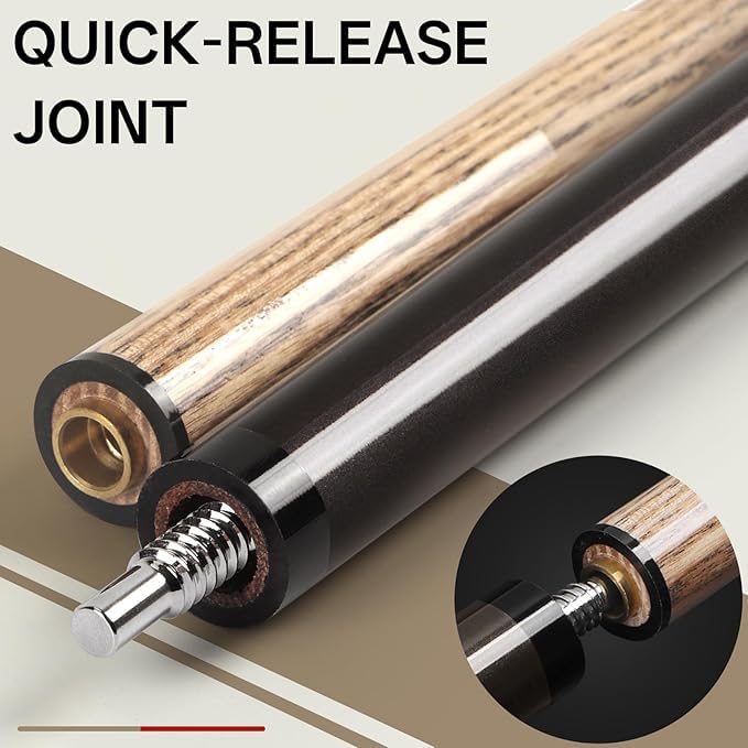 Heavy Hitter Jump Break Cue 2-Piece Pool Stick 21-25oz Q2578