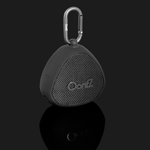 OontZ Angle 3 Portable Bluetooth 5.4 Speaker, IPX5 Water-Resistant, Black V1239