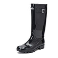 DKSUKO Women's Tall Rain Boots Garden Boots Waterproof Wellington Rubber Boots