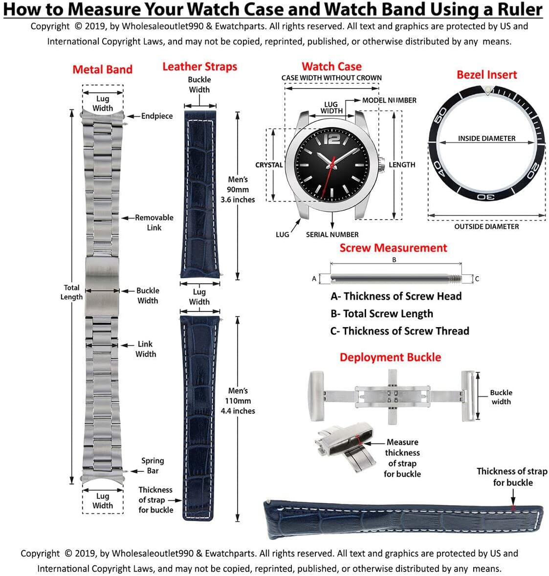 Ewatchparts 20MM Jubilee Watch Band Compatible with Rolex Datejust Z1296