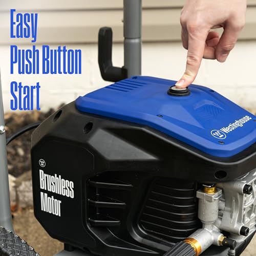 Westinghouse WPX3400e Electric Pressure Washer, 3400 PSI, 2.0 GPM, Brushless Motor N172