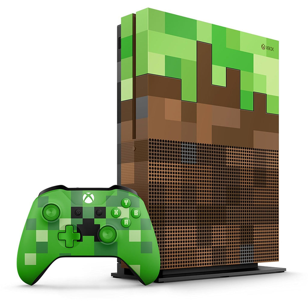 Xbox One S 1TB Limited Edition Minecraft Bundle N7741