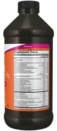 NOW Supplements Liquid Multi, Wild Berry Flavor, 16 oz I42263