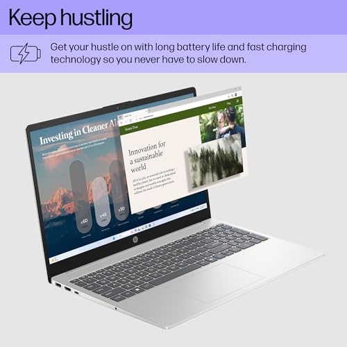 HP 15.6 inch Laptop, AMD Ryzen 5, 8GB RAM, 512GB SSD, Windows 11 B26838