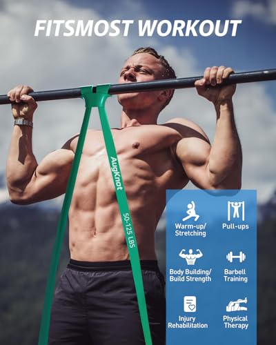 Resistance Bands Set for Working Out, 5-Level Pull Up Assistance, Home Gym R64717