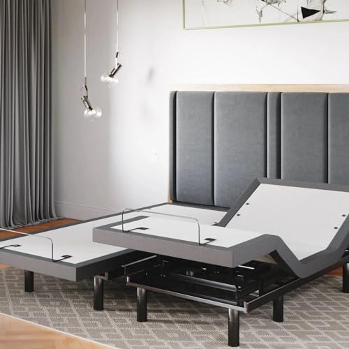 Sven & Son Classic Adjustable Bed Base Split King with Hybrid Spring Mattress I50028