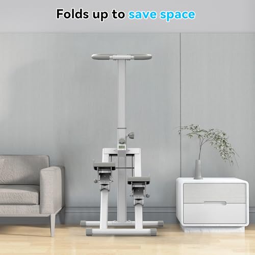 Foldable Stair Stepper with Large Pedal for Home Workout O485893