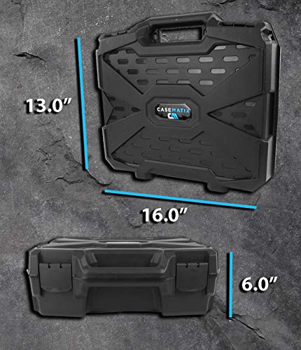 CASEMATIX Green Travel Case for Xbox One X Console and Accessories S6259