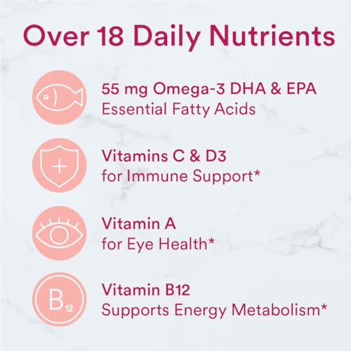 SmartyPants Teen Guy Multivitamin Gummies, Omega 3, Vitamin D3, C, B12, B6, A, K & Zinc, Gluten Free, 120 Count K940219