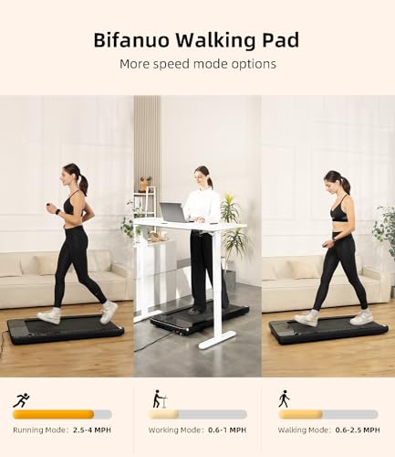 Walking Pad Under Desk Treadmill with Remote Control LED Display M207