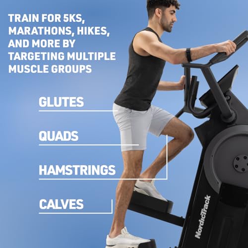 NordicTrack Step Climbers for Low-Impact Workouts with 22 Resistance Levels U831