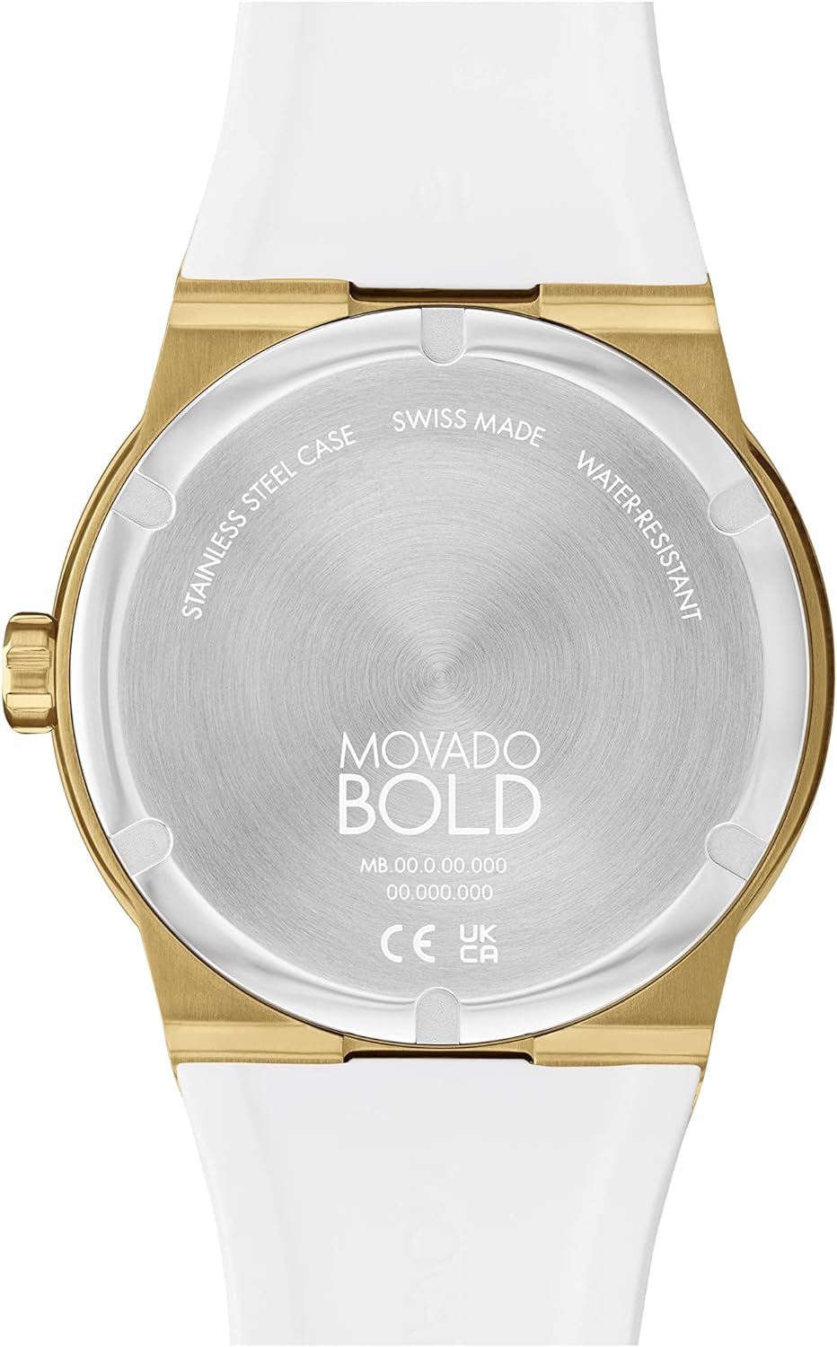 Movado Bold Fusion Men's Watch - Swiss Quartz, Silicone Strap, 5 ATM A464
