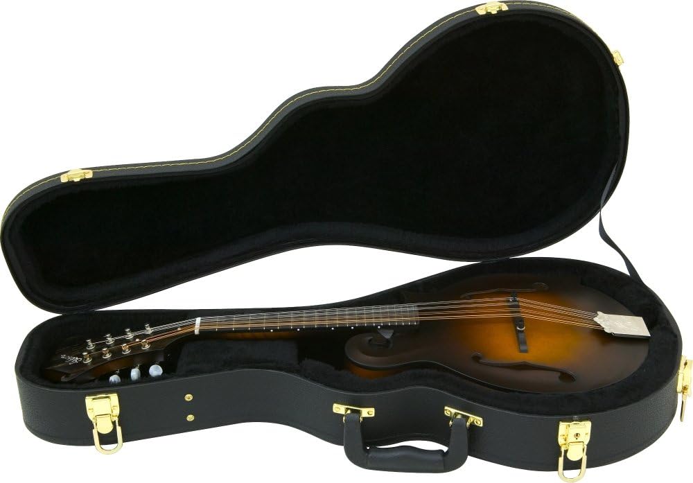F-Style Mandolin Hardshell Case Black E5480