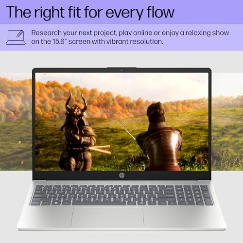 HP 15.6 inch Laptop, AMD Ryzen 5, 8GB RAM, 512GB SSD, Windows 11 B26838