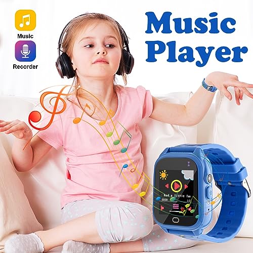 Kids Smart Watch with 26 Puzzle Games HD Touch Screen Camera B276082