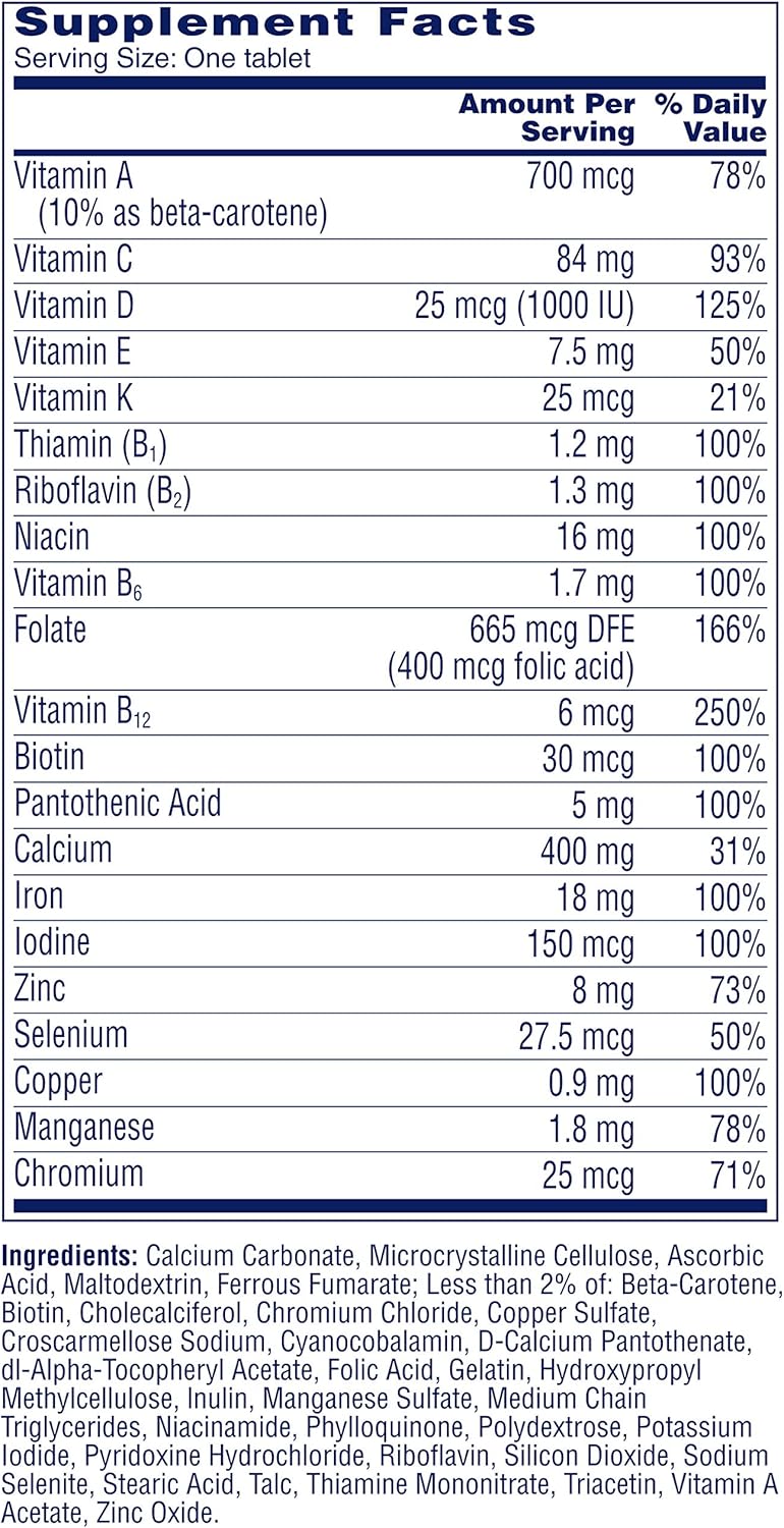 One A Day Women’s Multivitamin, 100 Count A61641