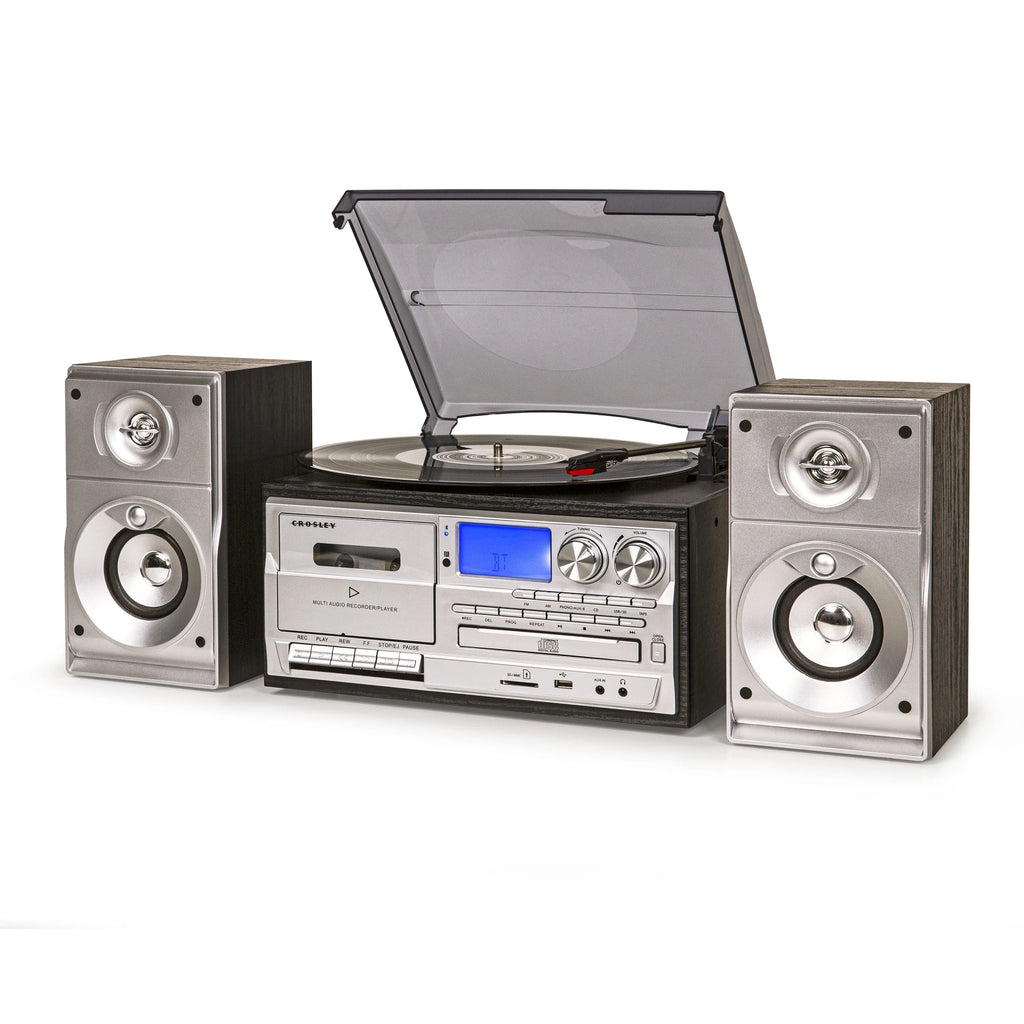 Crosley Eclipse Vinyl Record Player with Bluetooth Speakers V33325