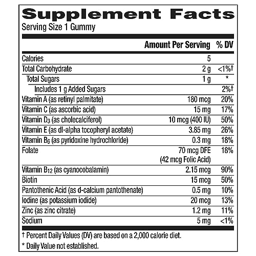 Centrum Kids Multivitamin Gummies, Tropical Punch, 150 Count G220