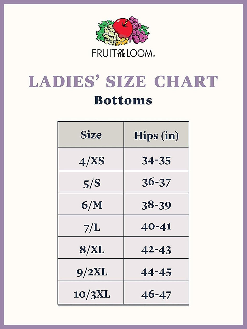 Fruit of the Loom Women's 5 Pack Microfiber Hi-Cut Panties, Multicolor, 9 H810287