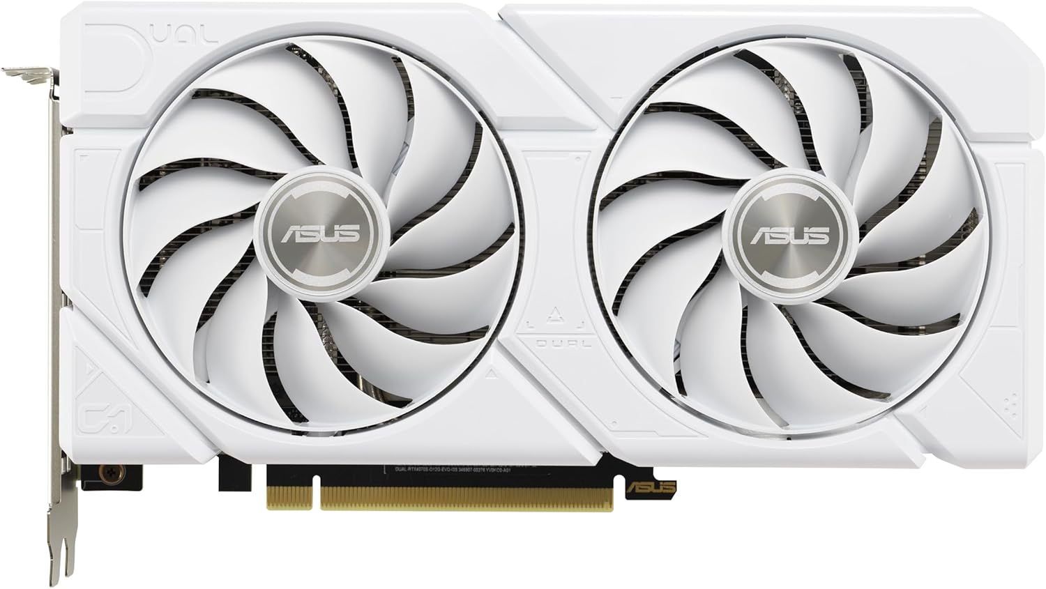 ASUS Dual GeForce RTX 4070 Super EVO White OC Edition 12GB GDDR6X B5076