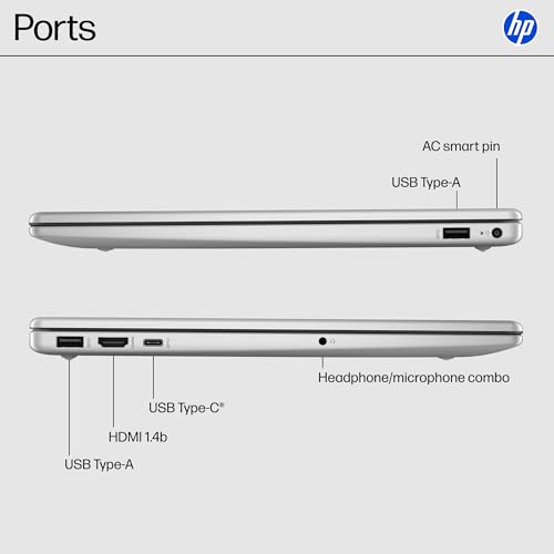 HP 15.6 inch Laptop, AMD Ryzen 5, 8GB RAM, 512GB SSD, Windows 11 B26838